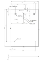 Arezzo design Sote fali tükör 60x80 cm, króm AR-165800