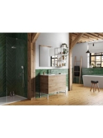 Arezzo design Sote fali tükör 70x80 cm, króm AR-165801