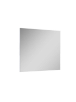 Arezzo design Sote fali tükör 90x80 cm, króm AR-165803