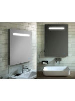 Arezzo design Lina tükör 60, LED lámpával, fehér AR-166764