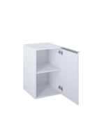 Arezzo design Monterey oldalszekrény 40x63,5 cm, 1 ajtóval, magasfényű fehér AR-166995