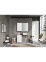 Arezzo design Monterey oldalszekrény 40x63,5 cm, 1 ajtóval, magasfényű fehér AR-166995