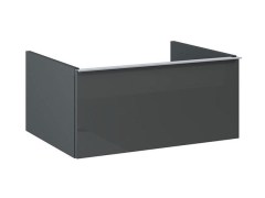 Arezzo Design Monterey 60 cm-es alsószekrény mosdópulthoz 1 fiókkal magasfény? SZÜRKE
