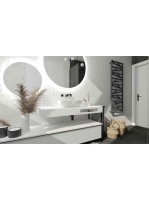 Arezzo design Monterey 80 alsószekrény szifonkivágás nélkül, 1 fiókkal, magasfényű fehér AR-167091