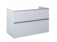 Arezzo Design Monterey 100 cm-es alsószekrény mosdópulthoz 2 fiókkal magasfény? fehér