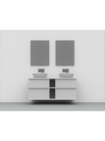 Arezzo design Monterey Duo 20 polcos elem, magasfényű fehér AR-167101