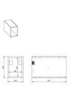 Arezzo design Monterey Slim 20 polcos elem, tölgy AR-167245