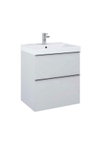 Arezzo design Monterey alsószekrény 2 fiókkal 60 cm, szifonkivágással, matt szürke AR-167593