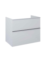 Arezzo design Monterey 80 alsószekrény szifonkivágás nélkül, 2 fiókkal, matt szürke AR-167607