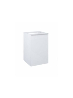 Arezzo design Monterey oldalszekrény szennyeskosárral 40 cm, matt fehér AR-167608