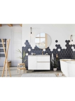 Arezzo design Monterey oldalszekrény 40x63,5 cm, 1 ajtóval, matt fehér AR-167610