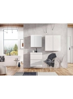 Arezzo design Monterey felsőszekrény 40x80 cm, 1 ajtóval, matt fehér AR-167614