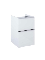 Arezzo design Monterey 40 oldalszekrény 2 fiókkal, magasfényű fehér AR-167728