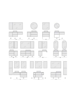 Arezzo design 2 ajtós felső szekrény 80x50 cm, matt fekete AR-167732