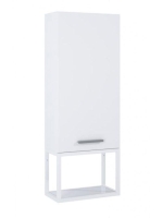 Arezzo design Monterey függőpolc üveggel 40 cm, fehér AR-168189