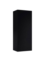 Arezzo design univerzális felsőszekrény 39x100 cm, matt fekete AR-168339