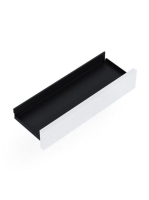 Arezzo design univerzális polc 40 cm, magasfényű fehér AR-168446