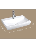 Arezzo design Dallas pultra ültethető mosdótál AR-172