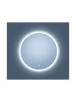 Arezzo design LED kerek okos tükör 100 cm, párátlanító funkcióval és  BlueTooth hangszóróval AR-3052