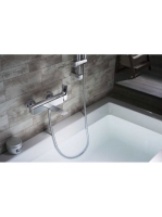 Arezzo design Springfield kád csaptelep ki- és behajtható kifolyóval AR-5020