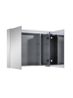 Arezzo design PREMIUM tükrös szekrény 80 cm TECHNOBOX+LED világítás AR-904664