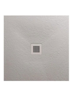 Arezzo design SOLIDSoft zuhanytálca 90x90 cm, lefolyóval, beton AR-9090C