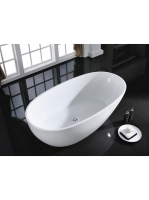 Arezzo design Silk szabadonálló kád 170x85 cm, matt felülettel SILK170