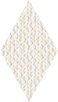Arte Lacuna Diamond Ivory dekorcsempe 11,2x9,6 cm
