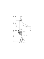 Axor Starck mosdócsaptelep kézmosóhoz 10116000