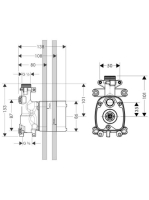 Axor ShowerColletion zuhany modul alaptest 10650180
