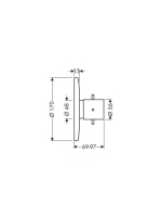 Axor Starck termosztátos csaptelep színkészlet 10710000