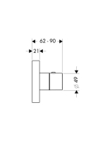 Axor Highflow termosztát színkészlet 10755000