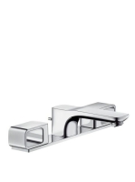 Axor Urquiola 3-lyukú mosdócsaptelep dekorlappal 11040000