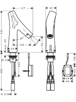 Axor Starck Organic elektronikus csaptelep 12172000