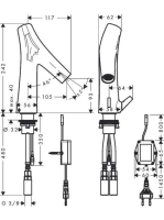 Axor Starck Organic elektronikus csaptelep 12173000