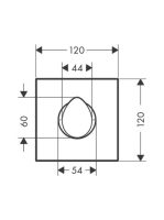 Axor Starck Organic elzárószelep 12771000