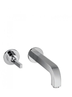 Axor Citterio, falsík alatti mosdócsaptelep takarórozettákkal és rövid kifolyóval 39113000