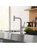 Axor Citterio Select mosogató csaptelep kihúzható zuhanyfejjel 39861800