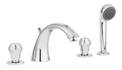 Bugnatese Axo 681 - peremre szerelt 4 üléses kádcsaptelep