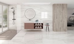 Azulev Bianco Delicatto Kőhatású járólap 