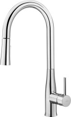 Deante Lukrecja álló mosogató csaptelep U alakú kifolyóval kihúzható zuhanyfejjel 