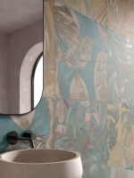 Boxer Artwork Deep Jungle Falburkolat | Csempék és Mozaikok