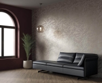 Boxer Artwork Cacao Leaves Falburkolat | Csempék és Padlólapok