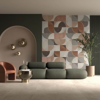 Boxer Artwork Epoque Terrazzo Falburkolat | Csempék és Járólapok