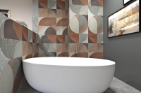 Boxer Artwork Epoque Terrazzo Falburkolat | Padlólapok és Csempék