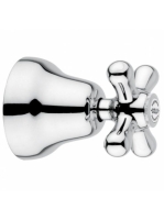 Bugnatese Old 800 csempeszelep 1/2" csatlakozással, króm/arany 060CRDO