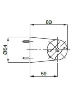 Bugnatese Wellness zuhanytartó, króm 19144CR