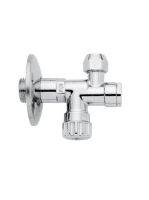 Bugnatese Accessori sarokszelep 1/2-3/8, bronz 19250BR