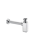 Bugnatese Accessori mosdó szifon, szálcsiszolt nikkel 19268NS