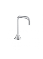 Bugnatese Orion álló kádkifolyó 16cm, matt fekete 19307NE